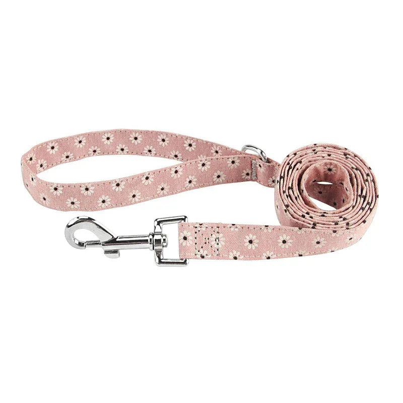 Dog Leash Fashion Flower Pet Leashes Medium Large Puppy Leashes Lead Rope For Cat Big Small Pet Harness