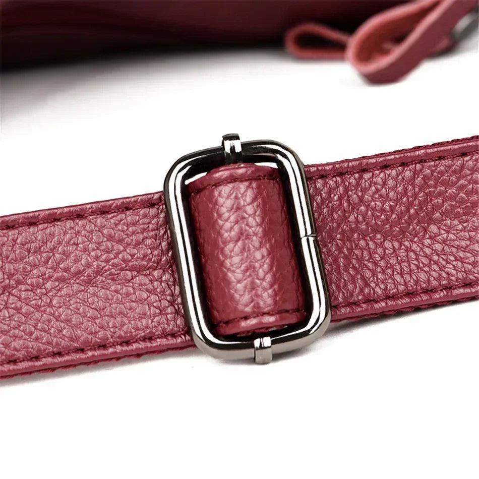 Genuine brand leather sac luxury handbags purse women bags designer shoulder crossbody messenger female 2021 waterproof
