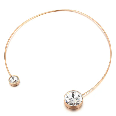 KALEN Elegant Zircon Choker Necklace  Clavicle Chain Fashion Necklace For Women Wedding Jewelry Collar Necklaces Maxi Chokers