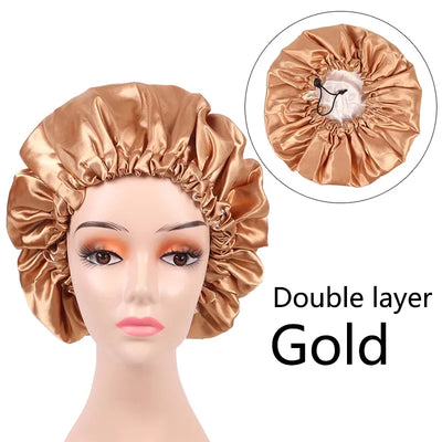 Satin Bonnet Silk Bonnet Hair Bonnet For Sleeping Satin Bonnet For Natural Hair Bonnets For Women Silk Bonnet For Natural Hair