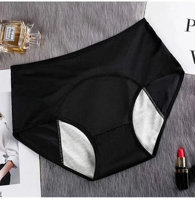 Leak Proof Menstrual Panties of Large Size Cotton Panties Women Sexy Physiological Underwear Plus Size Period Waterproof Briefs