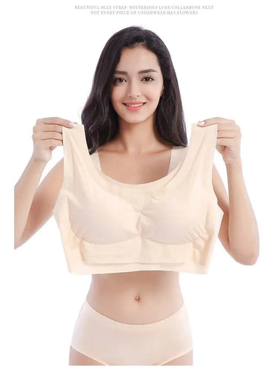 Plus Size Women Bras Bralette Comfortable Invisible Bras
