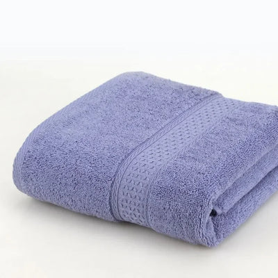 Large Bath Towels for Adults, 100% Cotton, Solid Terry, Beach Towel, Absorbent Yoga Shower Towels Bathroom, Wholesale, 70*140cm