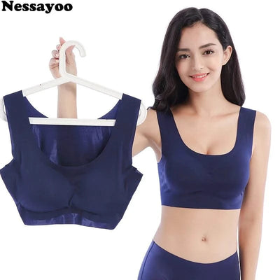 Plus Size Women Bras Bralette Comfortable Invisible Bras