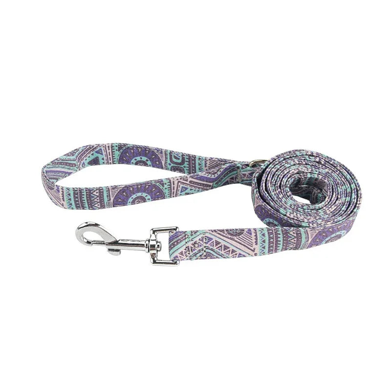 Dog Leash Fashion Flower Pet Leashes Medium Large Puppy Leashes Lead Rope For Cat Big Small Pet Harness