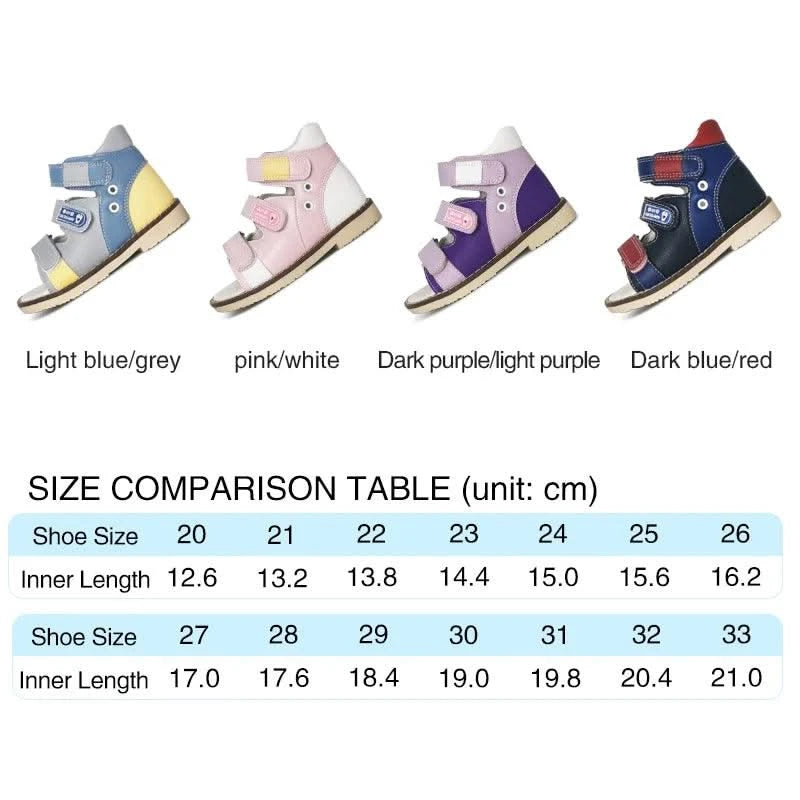 Children's Orthopaedic Footwear |  Flatfeet Sandals/ Shoes For Kids | Barefoot Princess Baby Toddler | Size20 21 22
