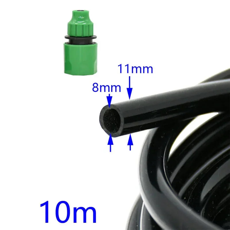 3/8" flexible garden hose 8/11 expandable garden hose pip irrigation watering water pipe 10m 20m 30m