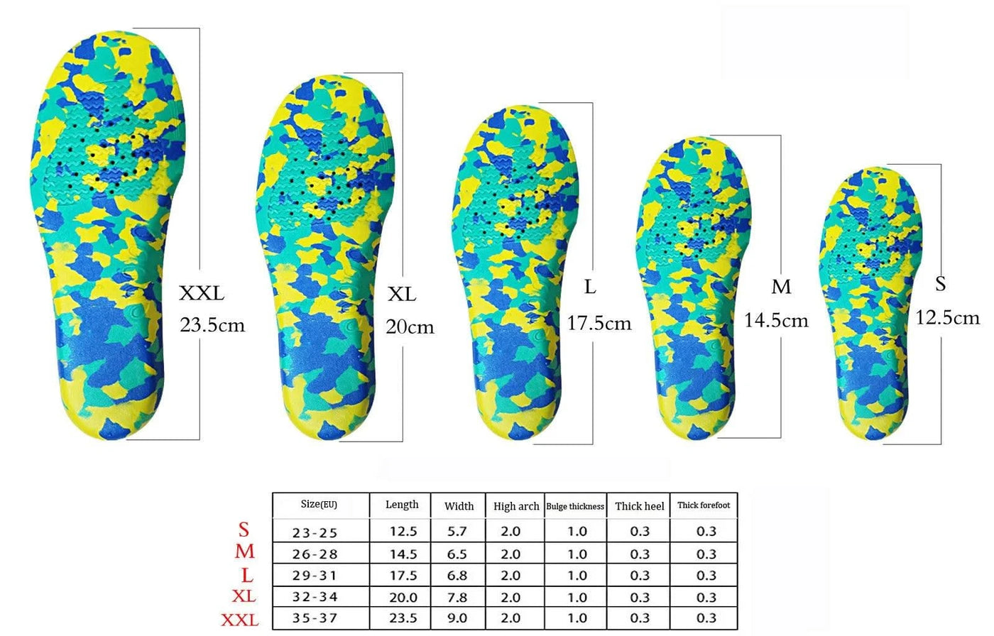 Orthopedic Insoles for Shoes Flat Foot Arch Support Kids Children Soles Sports Breathable Pads Correction insole Accessories