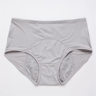 Menstrual Panties Women UnderwearPlus SizeLeak-proof ElasticHigh-waist  Physiological Mesh  Female Lingerie BikiniBriefs