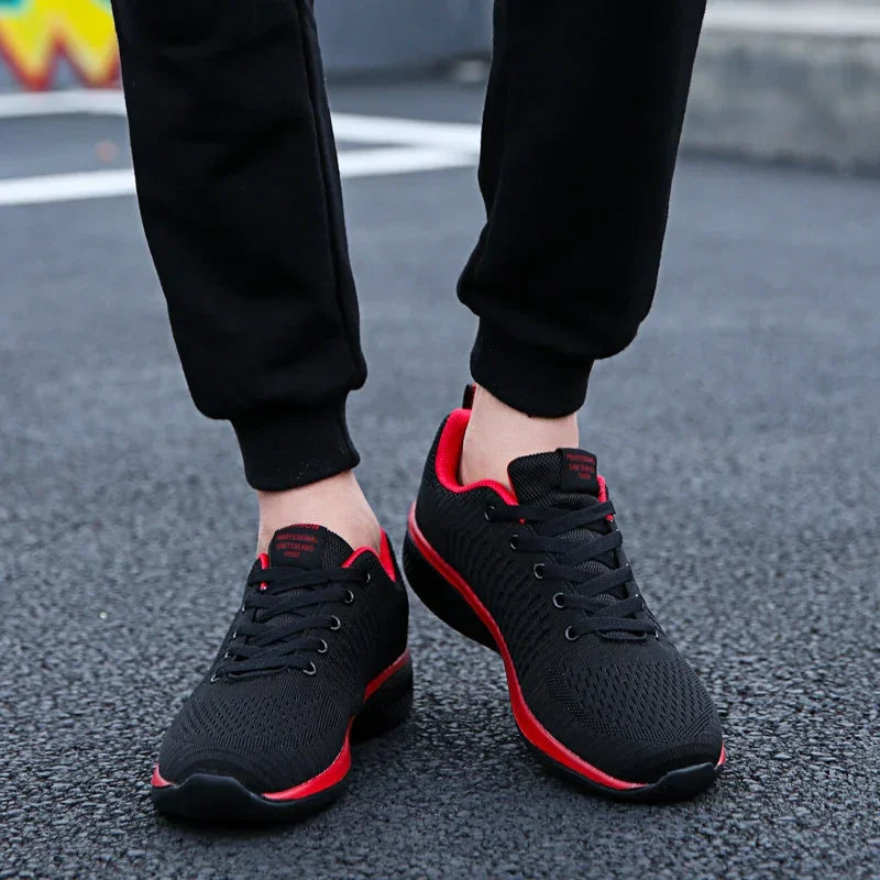 Athletic Shoes for Men Shoes Sneakers Black Shoes Casual Men Women Knit Sneakers Breathable Athletic Running Walking Gym Shoes