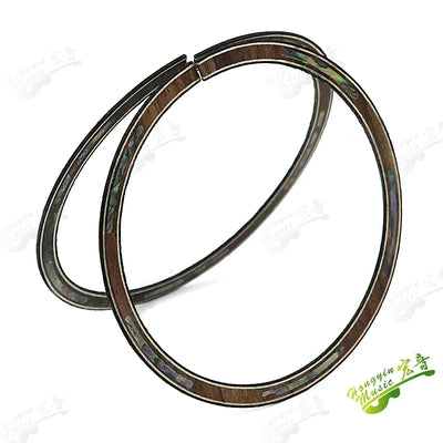 Ukulele Small Four-string Guitar Sound Hole Circle Rosewood Maple Abalone Color Shell Mosaic Caliber Pattern Ukulele Accessories