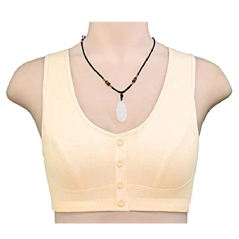 Front Closure Bras Women Removable Padded Bra