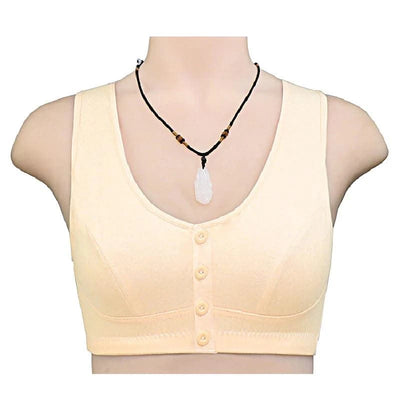 Front Closure Bras Women Removable Padded Bra