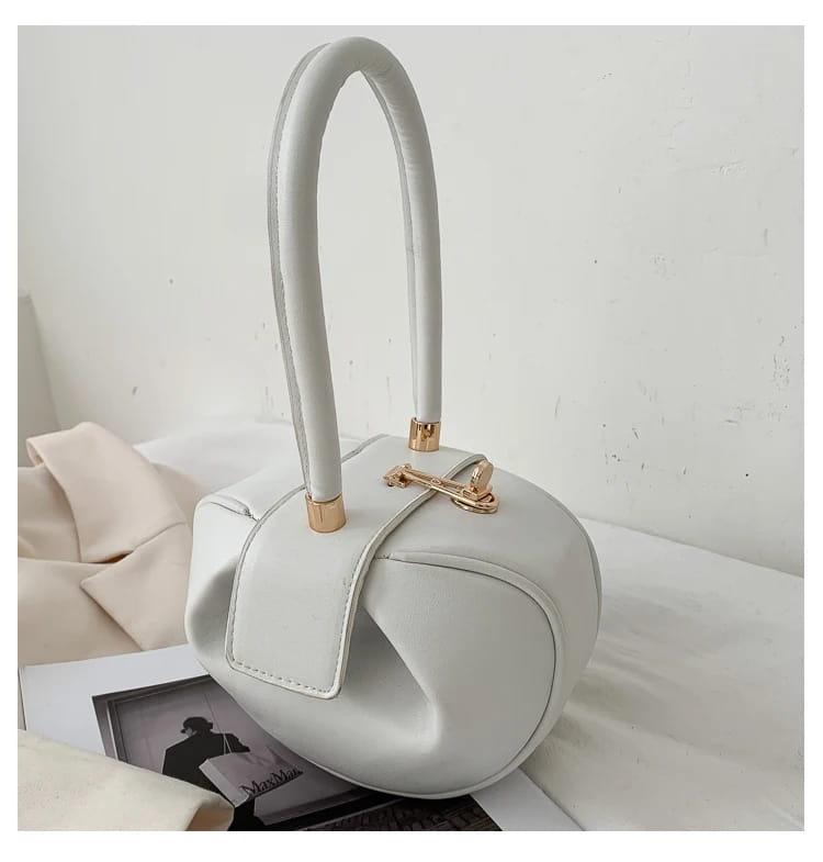 Bowling spherical women’s handbag luxury brand designer hobos bag fashion mini round shoulder bags pu leather female