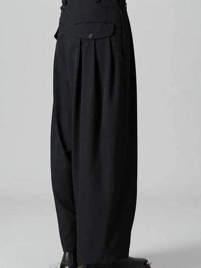 Men's Wide-Leg Pants Spring And Autumn New Yamamoto Style Fashion Trend Youth Leisure Loose Large Size Pants