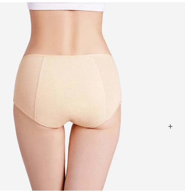 Leak Proof Menstrual Panties of Large Size Cotton Panties Women Sexy Physiological Underwear Plus Size Period Waterproof Briefs