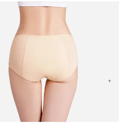 Leak Proof Menstrual Panties of Large Size Cotton Panties Women Sexy Physiological Underwear Plus Size Period Waterproof Briefs