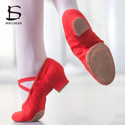 Women Dance Shoes Ballet Jazz Salsa Shoes