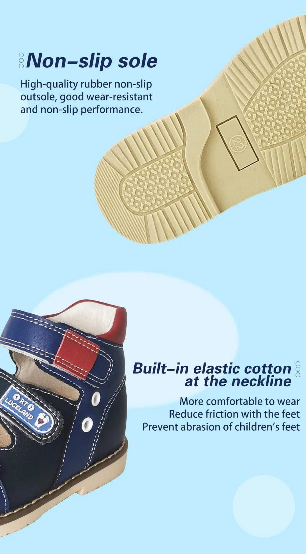 Children's Orthopaedic Footwear |  Flatfeet Sandals/ Shoes For Kids | Barefoot Princess Baby Toddler | Size20 21 22