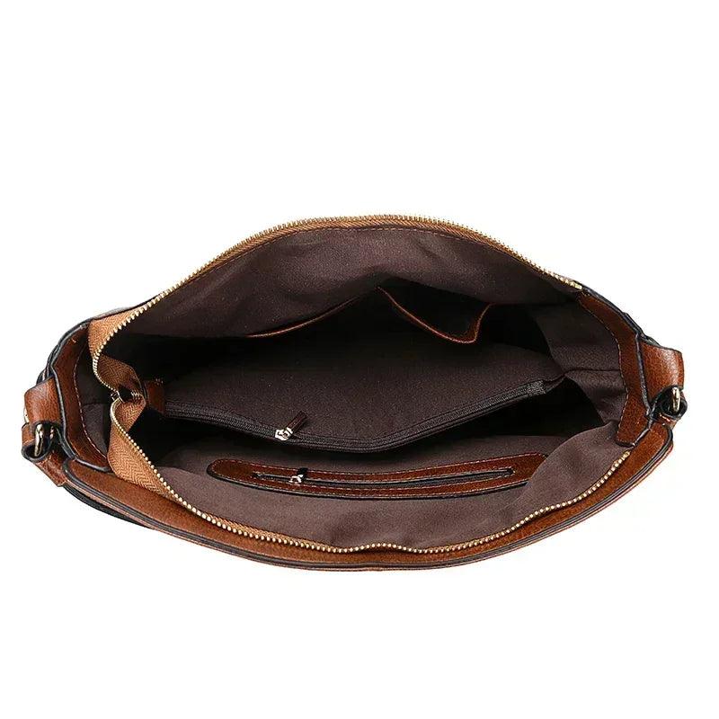 Luxury handbags women bags designer faux leather for hobos europe crossbody bag ladies vintage large tote
