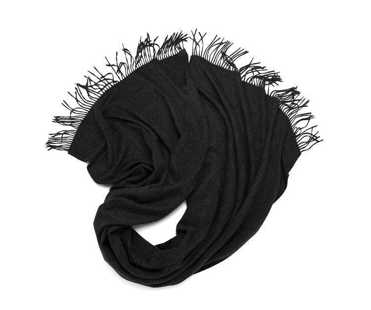 Soft cashmere big scarf for women shawl 200*70 cm real pashmina