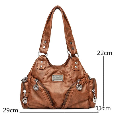 Hot Luxury Handbags Women Bags Designer Crossbody Large Capacity Female Shoulder Bag Fashion Brand Ladies Leather Messenger Bags