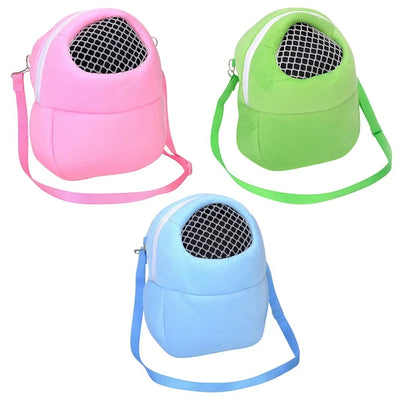 Portable Small Animals Carrier Bag Travel Hanging Bag for Pets Rat Hamster Hedgehog Chinchilla Ferret