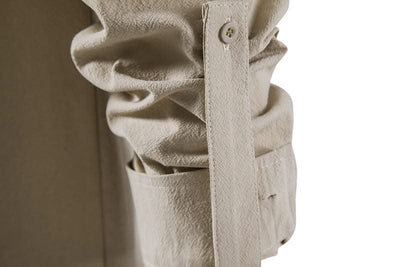 Happyjeffery Mens Cotton Linen Shirt Henry Collar with Drawstring Men Man Long Sleeve Beach Shirts Man Designer Cloth LS51