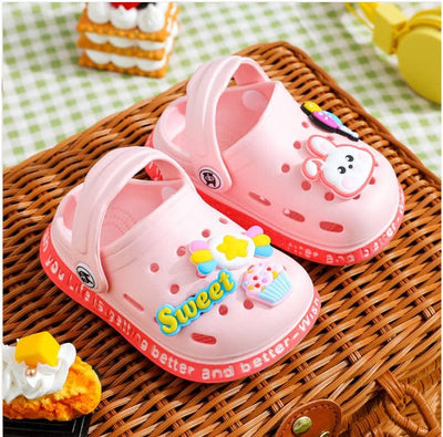 Soft Anti-Skid Cartoon Design Hole Sandals |Children's Shoes | Summer Wear For Boys Girls | Kids Shoes/Slippers | Baby Shoes