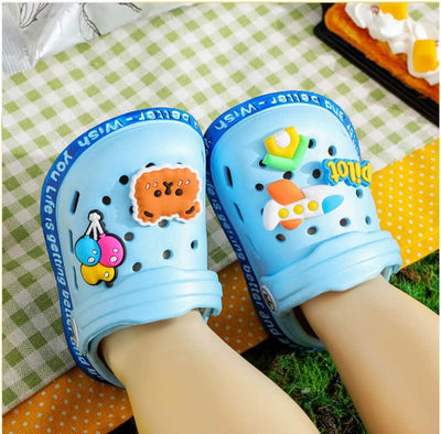 Soft Anti-Skid Cartoon Design Hole Sandals |Children's Shoes | Summer Wear For Boys Girls | Kids Shoes/Slippers | Baby Shoes