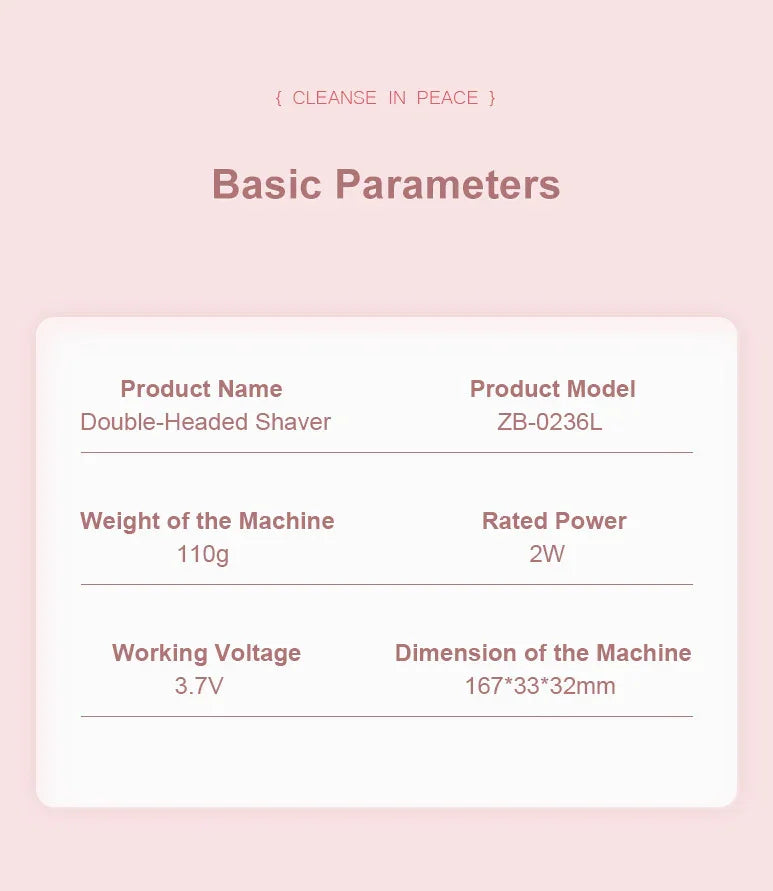 Electric Razor Woman Shaver Painless Women Mustache Epilator Leg Bikini Body Hair Trimmer For Women Facial Epilator Hair Remover