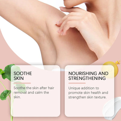 Painless Hair Removal Cream for Women Men Inhibition Hair Growth Moisturizer Body Back Legs Underarm Depilatory Cream with Brush