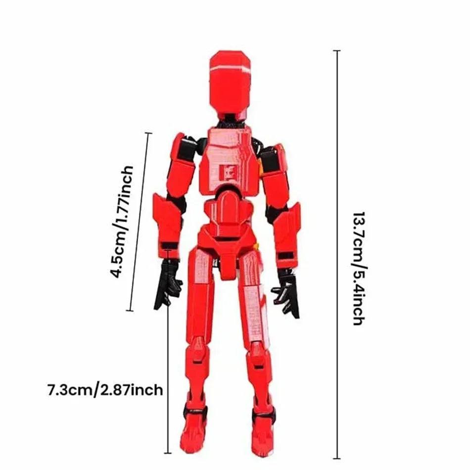 Multi-jointed movable shapeshift robot 3.0 3d printed mannequin dummy 13 action figures toys kids adults