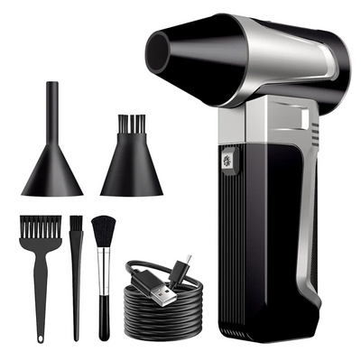 B82B-Compressed Air Dusters 	 Turbo Jet Blower Turbo Jet Blower, Cordless Turbo Super Power Air Duster