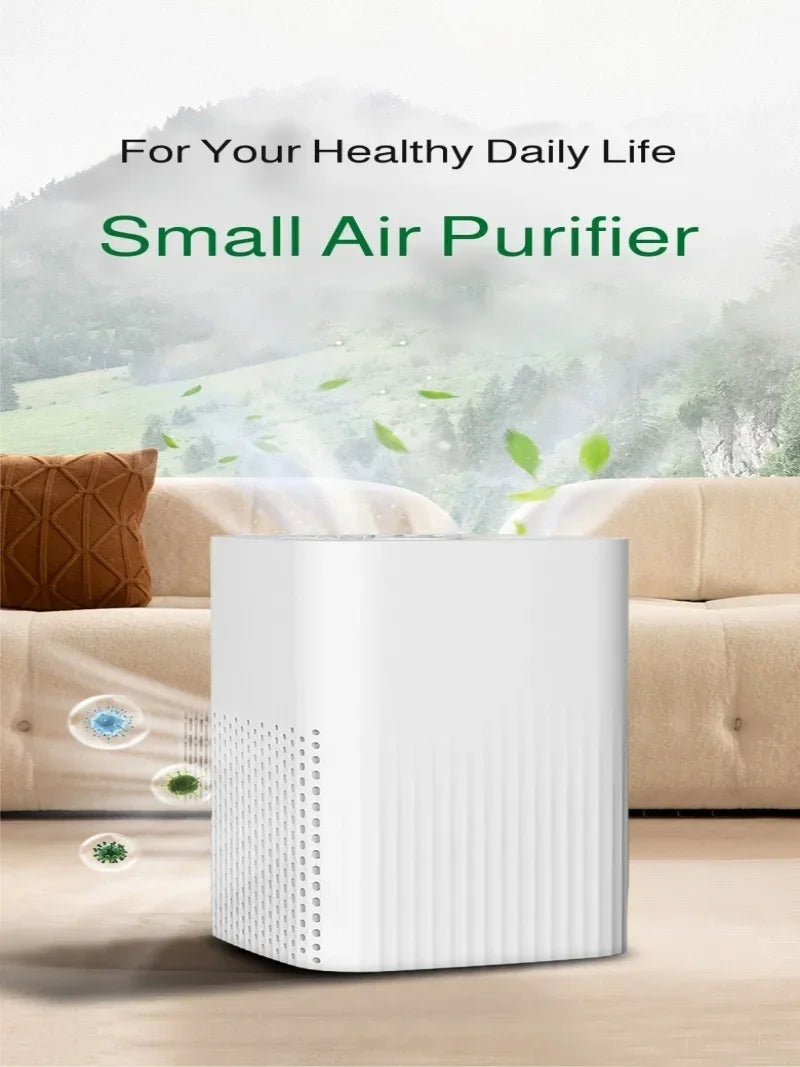 Household Desktop Air Purifier Filters Can Remove Odor Remove Dust And Effectively Purify Air