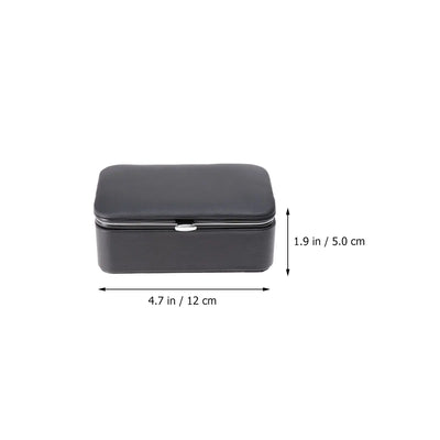Portable Jewelry Box Travel Cases Organizers for Women Jewlery Necklace Ring Jewlery Organizer Storage Container for Traveling