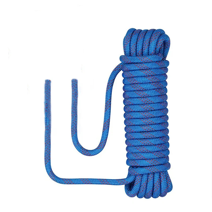 Thickened 10m Safety Life Rope Climbing Rope Static Rock Mountaineering Rope Outdoor Survival Fire Escape Car Rescue