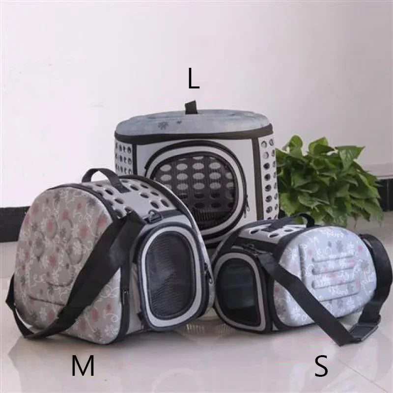 Cat Puppy Carrier Backpack Fashion Breathable 4 Colors Pet Single Shoulder Bags for Cats Small Dogs Outdoor Traveling Supplies