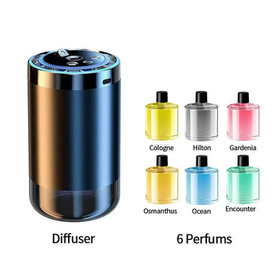 Car Air Humidifier Fragrance Diffuser Car Air Fresheners Perfume Essential Oil Diffuser Odor Eliminator Removing Humidifier