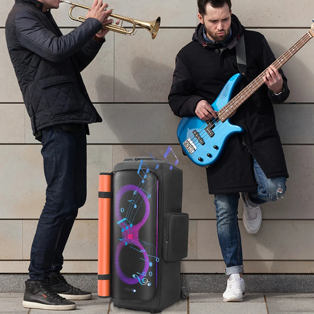 Party Speaker Dust Cover Waterproof Padded Speaker Protective Cover Nylon Double-Sided Speaker Storage Bag for JBL Party Box 710