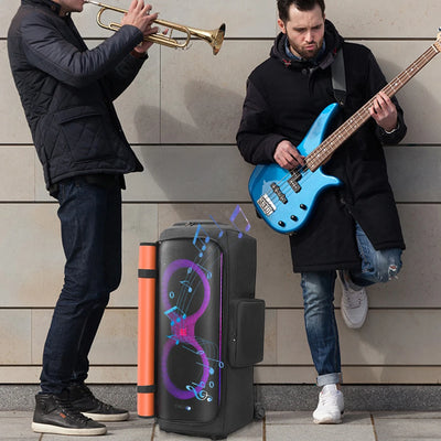 Party Speaker Dust Cover Waterproof Padded Speaker Protective Cover Nylon Double-Sided Speaker Storage Bag for JBL Party Box 710