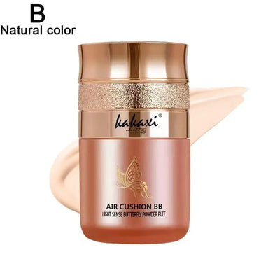 Butterfly Air Cushion BB Cream Cushion Beauty Cream Moisturizing Long Lasting Isolation Concealer BB Cream Liquid Foundation