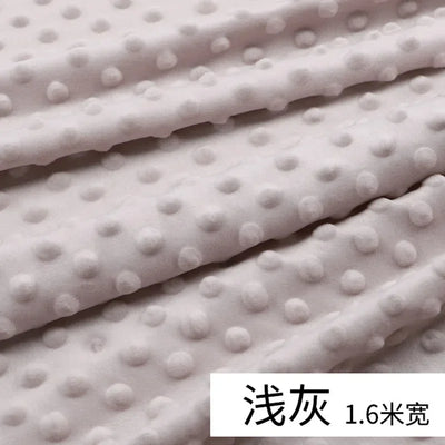3D Velvet Fabric Short Fleece Autumn and Winter Warm Comfort Blanket Bedding Baby Handmade DIY by Half Meter