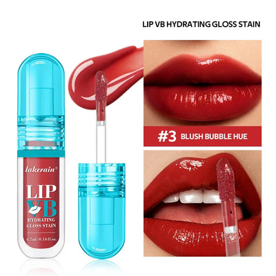 Lip Stain Vb Hydrating Gloss Stain 12Hr Long-Lasting Hydrating Hydra Honey Instant Glossy Wetness Moisturize Nourish Lips Makeup