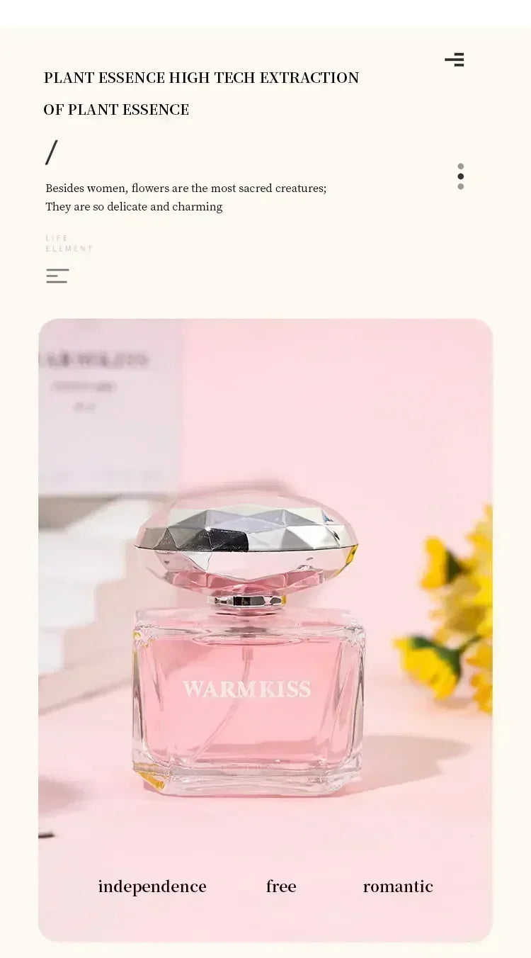 Luxury diamond women’s perfume spray flirting long-lasting fresh floral and fruity fragrance romantic attractive