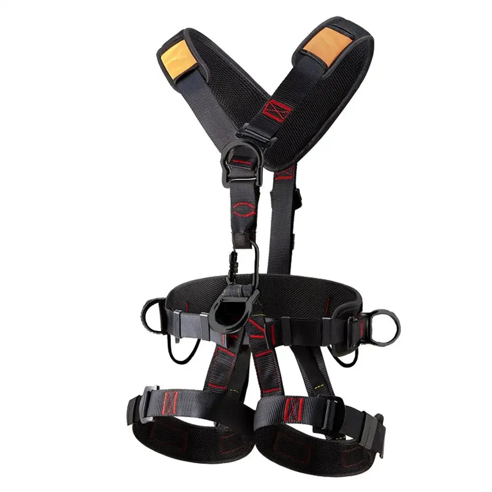 Climbing Harness Five-point Safety Belt With Adjustable Buckles Hunting Harness Fall Harness Detachable For Tree Climbing