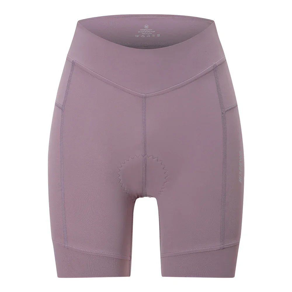 HISERWA Women Cycling Shorts High Quality MTB Bike Shorts 6 Hours Riding Shockproof Pad Breathable Lycra Sports Bicycle Tights