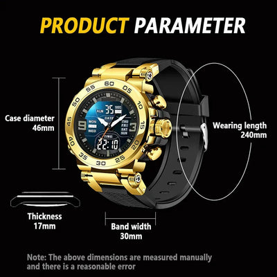 High-End Sports Watch for Teens - Multifunctional, Luminous Alarm, Digital Display,Battery Operated, Digital Movement Watch
