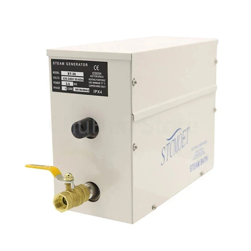 3KW 4.5kw Steam Generator for Shower 220V 380V Home Steam Machine Sauna Bath SPA Steam Shower with Digital Controller