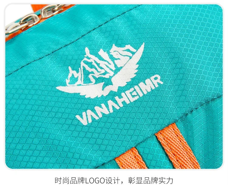 Outdoor Backpack Oxford Buden Mountain Riding Backpack Ultra Light Multifunctional Casual Foldable Backpack Large Capacity